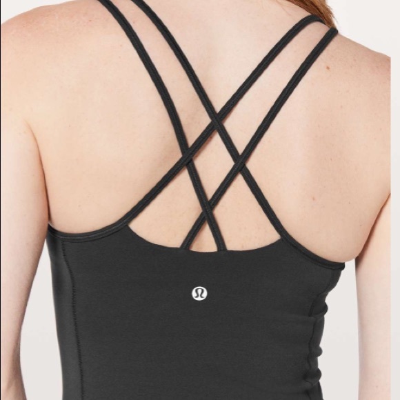 Lululemon black strappy tank - Picture 4 of 5